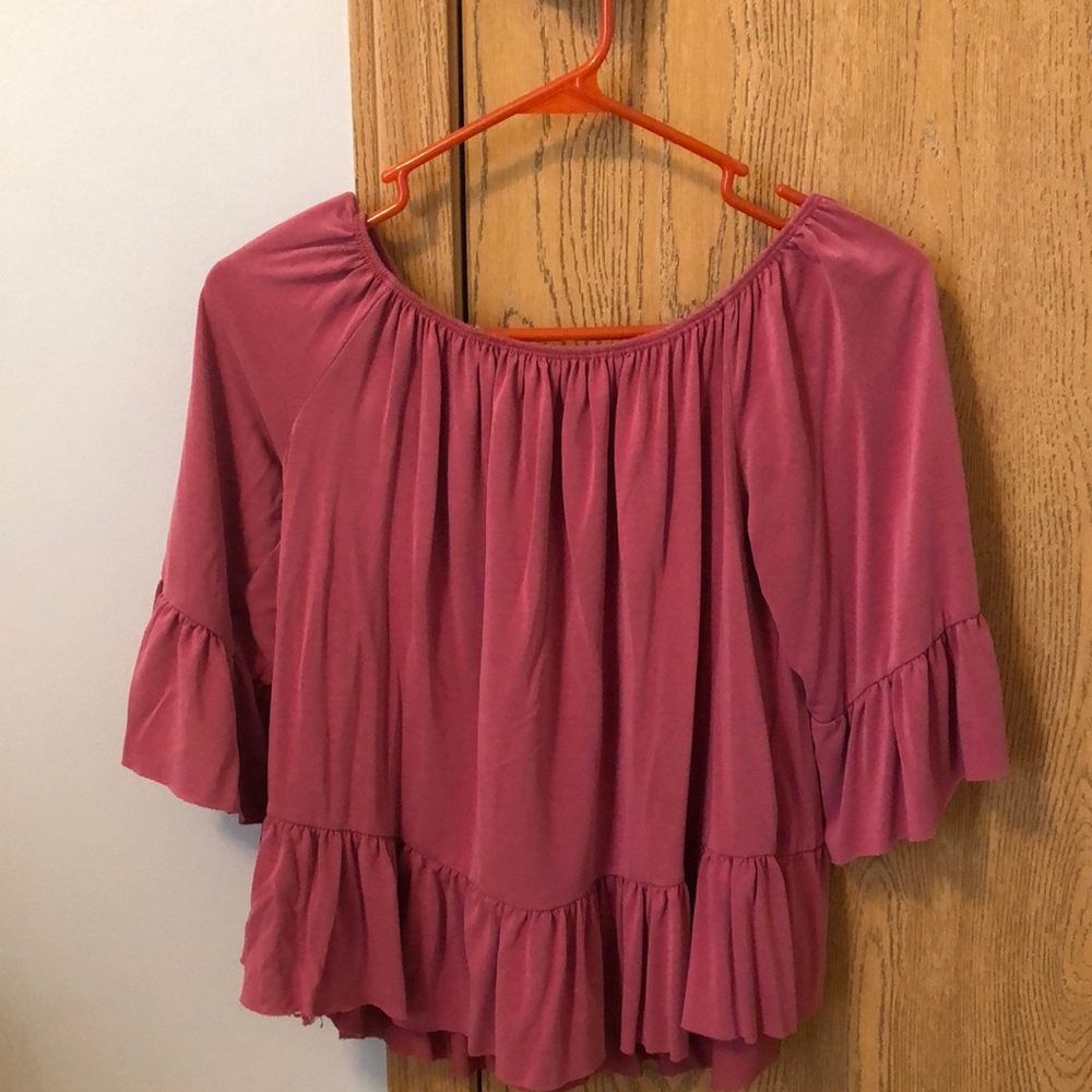 Off the shoulder top